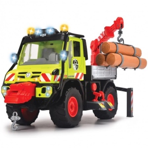 DICKIE SAMOCHÓD MERCEDES UNIMOG U530 50CM ŚWIATŁO DŹWIĘK 3749032
