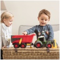 DICKIE ABC TRAKTOR FENDT Z PRZYCZEPKĄ 65CM 4119000