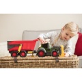 DICKIE ABC TRAKTOR FENDT Z PRZYCZEPKĄ 65CM 4119000