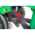 WOOPIE TRAKTOR NA PEDAŁY GOTRAC MAXI Z PRZYCZEPĄ ZIELONY 28286