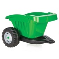 WOOPIE TRAKTOR NA PEDAŁY GOTRAC MAXI Z PRZYCZEPĄ ZIELONY 28286