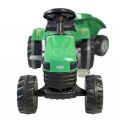 WOOPIE TRAKTOR NA PEDAŁY GOTRAC MAXI Z PRZYCZEPĄ ZIELONY 28286