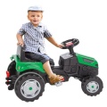 WOOPIE TRAKTOR NA PEDAŁY GOTRAC MAXI Z PRZYCZEPĄ ZIELONY 28286