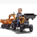 FALK TRAKTOR KOPARKA CAHE IH Z PRZYCZEPĄ WYWROTKĄ 997W