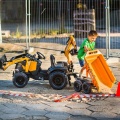 FALK TRAKTOR KOPARKA CAHE IH Z PRZYCZEPĄ WYWROTKĄ 997W