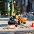 FALK TRAKTOR KOPARKA CAHE IH Z PRZYCZEPĄ WYWROTKĄ 997W