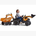 FALK TRAKTOR KOPARKA CAHE IH Z PRZYCZEPĄ WYWROTKĄ 997W