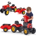 FALK TRAKTOR NA PEDAŁY Z PRZYCZEPĄ SUPERCHARGER CZERWONY OD 2 LAT 2030AB
