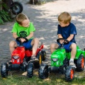 FALK TRAKTOR NA PEDAŁY Z PRZYCZEPĄ SUPERCHARGER CZERWONY OD 2 LAT 2030AB