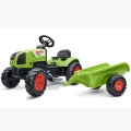 FALK TRAKTOR NA PEDAŁY Z PRZYCZEPĄ CLAAS ARION 2-5 LAT 2040A