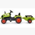 FALK TRAKTOR NA PEDAŁY Z PRZYCZEPĄ CLAAS 410 Z PRZYCZEPĄ 2-5 LAT 2041C