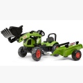 FALK TRAKTOR NA PEDAŁY Z ŁYŻKĄ I PRZYCZEPĄ CLAAS ARION 2-5 LAT 2040AM