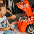 DUŻA CIĘŻARÓWKA MECHANIK - ZESTAW KONSTRUKCYJNY DO SKŁADANIA 31262