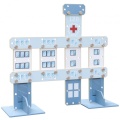 CLASSIC WORLD EDU OGROMNE KLOCKI KONSTRUKCYJNE DREWNIANE SZPITAL CW53481