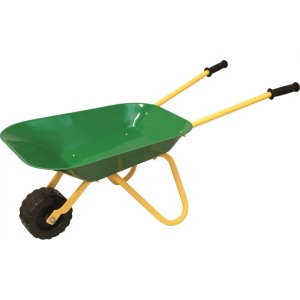 WOODY TACZKA DLA DZIECI METALOWA ZIELONA WD91455