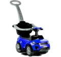 JEŹDZIK Z PCHACZEM SPORT CAR NIEBIESKI