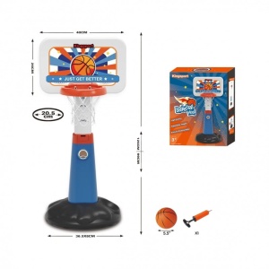 WOOPIE ZESTAW KOSZYKÓWKA REGULACJA 99-125 CM + PIŁKA 42868