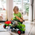 FALK BABY JEŹDZIK TRAKTOREK CLAAS ZIELONY Z PRZYCZEPKĄ OD 12 M-CY 212C