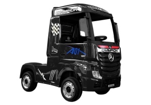 SAMOCHÓD CIĘŻAROWY NA AKUMULATOR MERCEDES ACTROS MP4 CZARNY LAKIER
