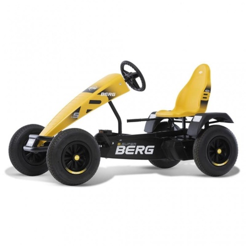 BERG GOKART NA PEDAŁY XXL B.SUPER YELLOW BFR DO 100 KG
