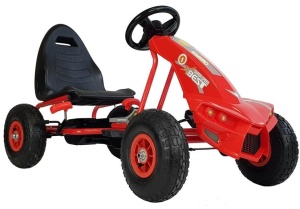 GOKART NA PEDAŁY A-18 CZERWONY