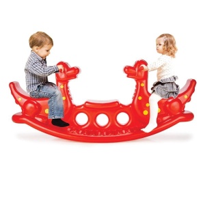WOOPIE BUJAK WIELOOSOBOWY HUŚTAWKA DINO RED 44152