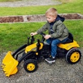 WOOPIE TRAKTOR NA PEDAŁY Z ŁYŻKĄ FARMER MAXTRAC ŻÓŁTY 28415