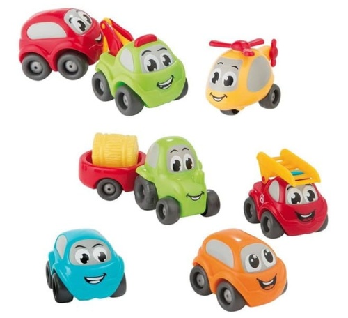 SMOBY VROOM PLANET ZESTAW 7 POJAZDÓW 120220