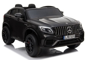 SAMOCHÓD NA AKUMULATOR 2OS. MERCEDES GLC 63S CZARNY LAKIER