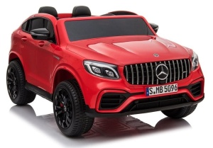 SAMOCHÓD NA AKUMULATOR 2OS. MERCEDES GLC 63S CZERWONY LAKIER