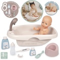 SMOBY BABY NURSE OPIEKUNKA WANIENKA DO KĄPIELI Z NOCNIKIEM I AKCESORIAMI 220366