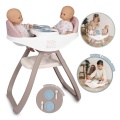SMOBY BABY NURSE OPIEKUNKA KRZESEŁKO DO KARMIENIA DLA LALEK BLIŹNIĄT 220371