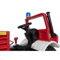 ROLLY TOYS SAMOCHÓD NA PEDAŁY MERCEDES UNIMOG STRAŻ POŻARNA 3-8 LAT 038220