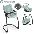 SMOBY KRZESEŁKO DO KARMIENIA DLA LALKI MAXI COSI 3w1 HUŚTAWKA NOSIDEŁKO 240239