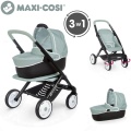 SMOBY WÓZEK DLA LALEK MAXI COSI QUINNY 3w1 GONDOLA SPACERÓWKA I WÓZEK GŁĘBOKI 253120