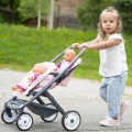 SMOBY WÓZEK DLA LALEK MAXI COSI QUINNY SPACERÓWKA DLA BLIŹNIĄT 253217