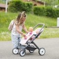 SMOBY WÓZEK DLA LALEK MAXI COSI QUINNY SPACERÓWKA DLA BLIŹNIĄT 253217