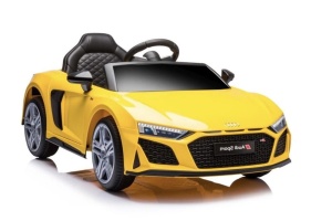 SAMOCHÓD NA AKUMULATOR AUDI R8 LIFT A300 ŻÓŁTY