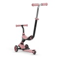 QPLAY HULAJNOGA JEŹDZIK Z PCHACZEM 3w1 SEMA PINK