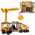DICKIE CONSTRUCTION STACJA BUDOWLANA VOLVO + 2 POJAZDY 3726009