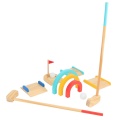 TOOKY TOY DREWNIANY ZESTAW DO GRY W GOLFA TH557