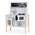 ECOTOYS DREWNIANA KUCHNIA DLA DZIECI ŚWIATŁO DŹWIĘK PLK537