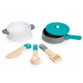 ECOTOYS DUŻA KUCHNIA DO ZABAWY Z PRALKĄ I AKCESORIAMI TL18061