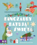ZIELONA SOWA KSIĄŻKA DLA DZIECI DINOZAURY RATUJĄ ŚWIĘTA
