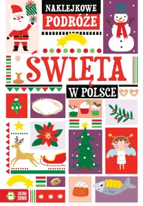ZIELONA SOWA KSIĄŻKA AKTYWNOŚCIOWA NAKLEJKOWE PODRÓŻE - ŚWIĘTA W POLSCE