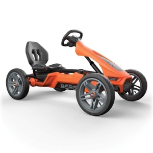 BERG GOKART NA PEDAŁY RALLY NRG ORANGE BFR 4-12 LAT DO 60 KG