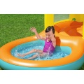 BESTWAY DMUCHANY PLAC ZABAW TRAMPOLINA I BASEN 239x149x102 CM 52385