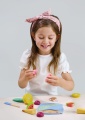 TENDER LEAF TOYS DREWNIANA DESKA Z OWOCAMI TROPIKALNYMI DO KROJENIA TL8281