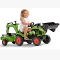 FALK TRAKTOR NA PEDAŁY Z PRZYCZEPĄ, ŁYŻKĄ I ŁADOWARKĄ CLAAS ARION 2-5 LAT 2040N