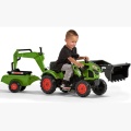 FALK TRAKTOR NA PEDAŁY Z PRZYCZEPĄ, ŁYŻKĄ I ŁADOWARKĄ CLAAS ARION 2-5 LAT 2040N